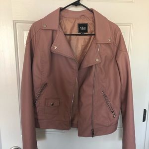 Pink Moto Jacket